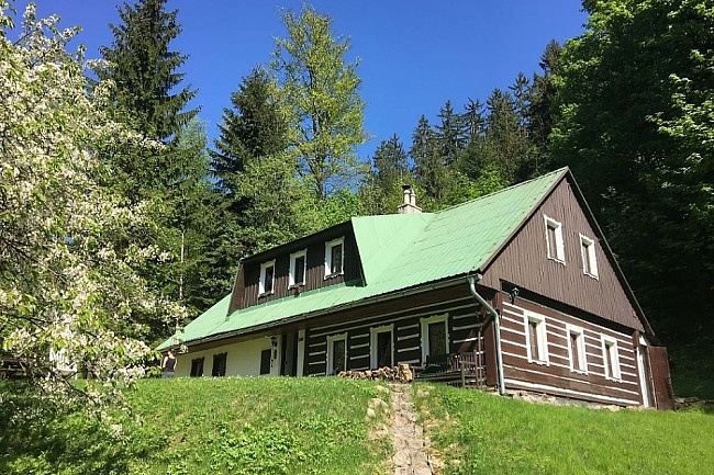 Chalupa Zlat� potok - Mal� Labe - Str�n�