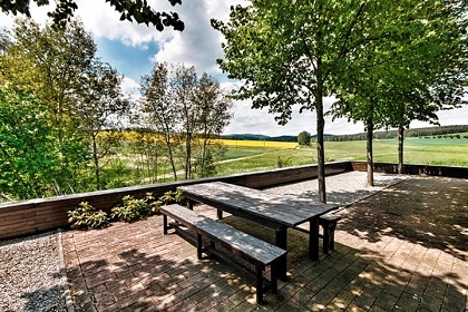 Chalupa s baznem  - Blansk les - esk Krumlov