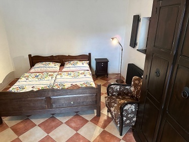 Chalupa s baznem  - Blansk les - esk Krumlov