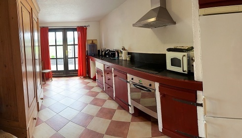 Chalupa s baznem  - Blansk les - esk Krumlov