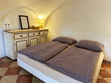 Chalupa s baznem  - Blansk les - esk Krumlov