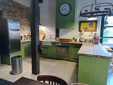 Chalupa s baznem  - Blansk les - esk Krumlov