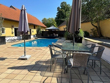 Chalupa s baznem  - Blansk les - esk Krumlov