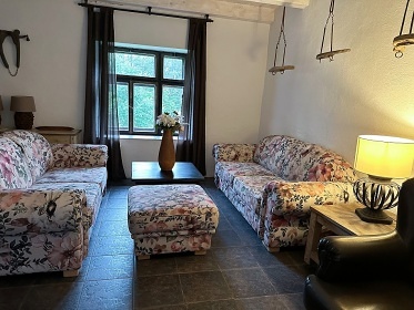 Chalupa s baznem  - Blansk les - esk Krumlov