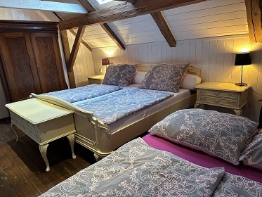 Chalupa s baznem  - Blansk les - esk Krumlov