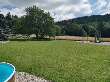 Chata s bazénem - Broumovské stěny - Adršpach
