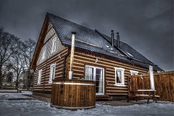 Roubenka s wellness - Tebosko - rybnk Hejtman