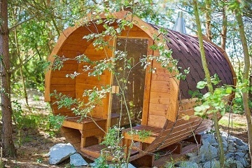 Glamping na vod s wellness - Jindichohradecko