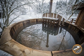 Glamping na vod s wellness - Jindichohradecko