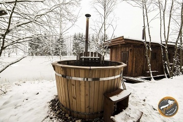 Glamping na vod s wellness - Jindichohradecko