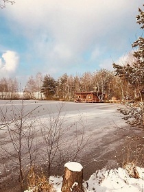 Glamping na vod s wellness - Jindichohradecko