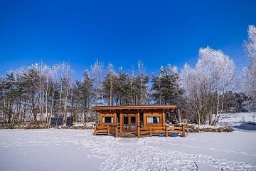 Glamping na vod s wellness - Jindichohradecko