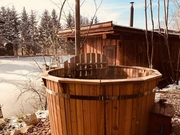 Glamping na vod s wellness - Jindichohradecko
