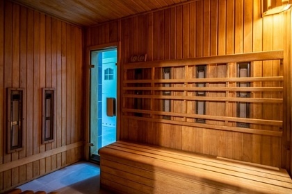 Chata Beskydy - bazén a sauna - hora Smrk