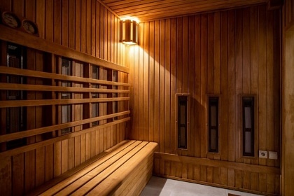 Chata Beskydy - bazén a sauna - hora Smrk