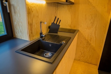 Chata Sázava - sauna a koupací sud - Pyskočely