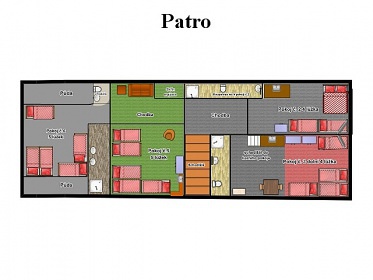 Rouben� chalupa s baz�nem - CHKO Orlick� hory