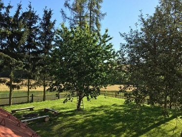 Chalupa se saunou - hrad Landštejn - Slavonice