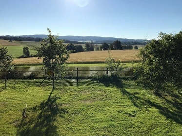 Chalupa se saunou - hrad Landštejn - Slavonice