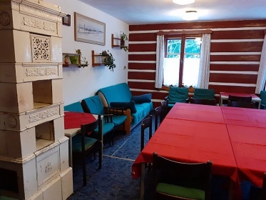 Horsk chata a koupac jezrko - Jizersk hory