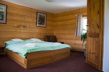 Horská chalupa s výhledem na Sněžku - Krkonoše