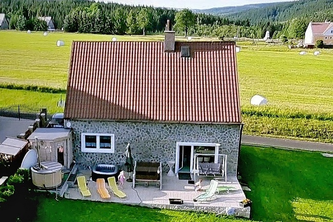 Krušnohorská chalupa s wellness - Přísečnice