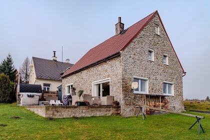 Kru�nohorsk� chalupa s wellness - P��se�nice