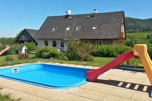 Nov� objekt: Chalupa s baz�nem - Krkono�e a Vran� hory - �acl��