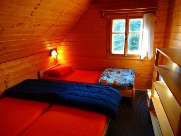 Roubenka s baz�nem - Term�ln� park Velk� Losiny