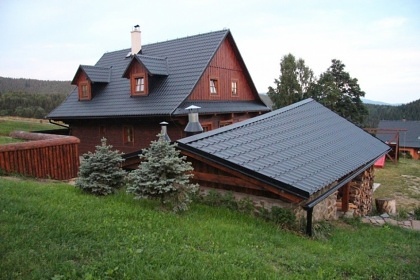 Roubenka bazn a kachlov kamna - Ostrunk