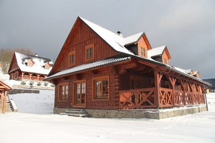 Roubenka bazn a kachlov kamna - Ostrunk