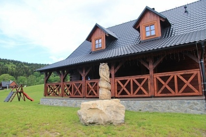 Roubenka bazn a kachlov kamna - Ostrunk