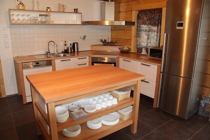 Roubenka bazn a kachlov kamna - Ostrunk