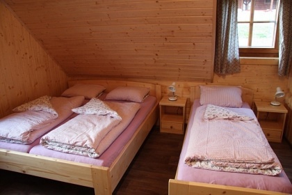 Roubenka bazn a kachlov kamna - Ostrunk