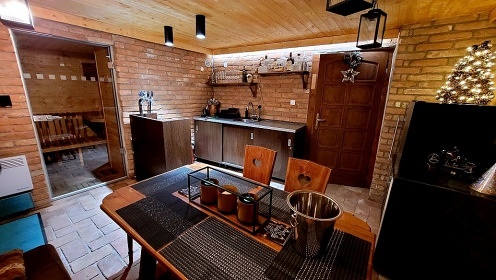 Chata Vysoina - sauna a koupac sud - Ruda