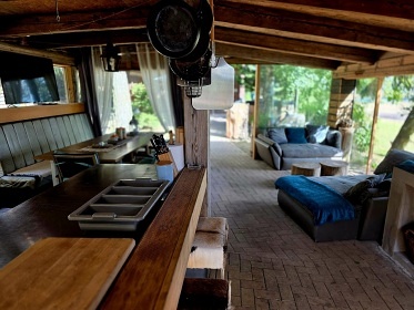 Chata Vysoina - sauna a koupac sud - Ruda