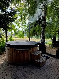 Chata Vysoina - sauna a koupac sud - Ruda