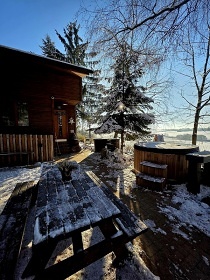 Chata Vysoina - sauna a koupac sud - Ruda