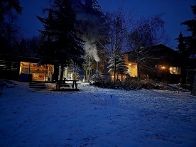Chata Vysočina - sauna a koupací sud - Ruda
