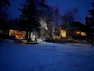 Chata Vyso�ina - sauna a koupac� sud - Ruda