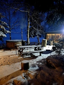 Chata Vyso�ina - sauna a koupac� sud - Ruda