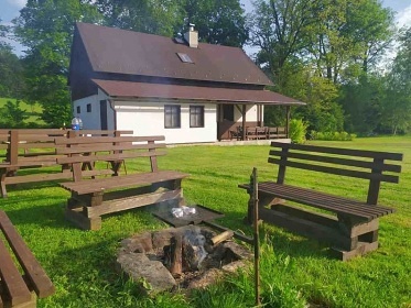 Chalupa s baznem - Adrpask skly - Adrpach