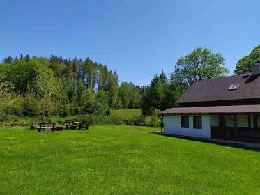 Chalupa s baznem - Adrpask skly - Adrpach