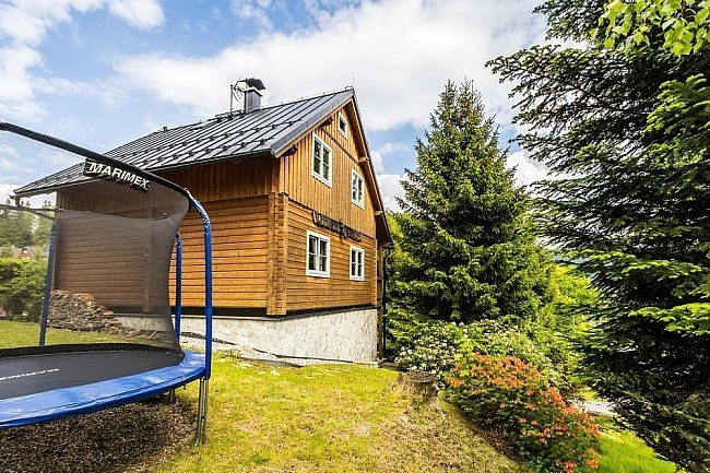 Roubenka se saunou v srdci Jesenk - Ramzov