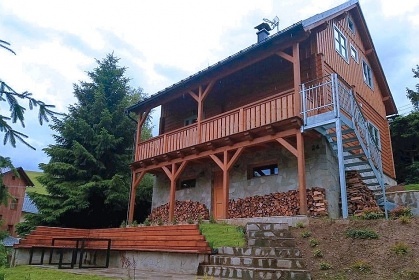 Roubenka se saunou v srdci Jesenk - Ramzov