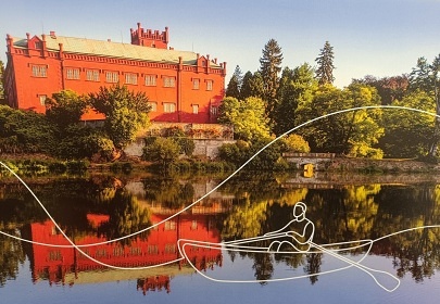 Chata u �eky Oh�e - hrad Per�tejn - Doupovsk� hory