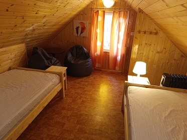 Chata u �eky Oh�e - hrad Per�tejn - Doupovsk� hory