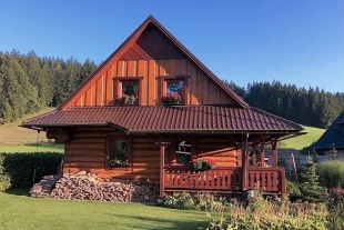 Nový objekt: Roubenka kachlová kamna - Pluskovec - Beskydy 3M-113