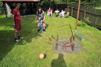 Chalupa se saunou - Lys hora - Beskydy