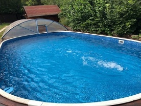 Chata bazén a sauna - hrad Bouzov - Jevíčko